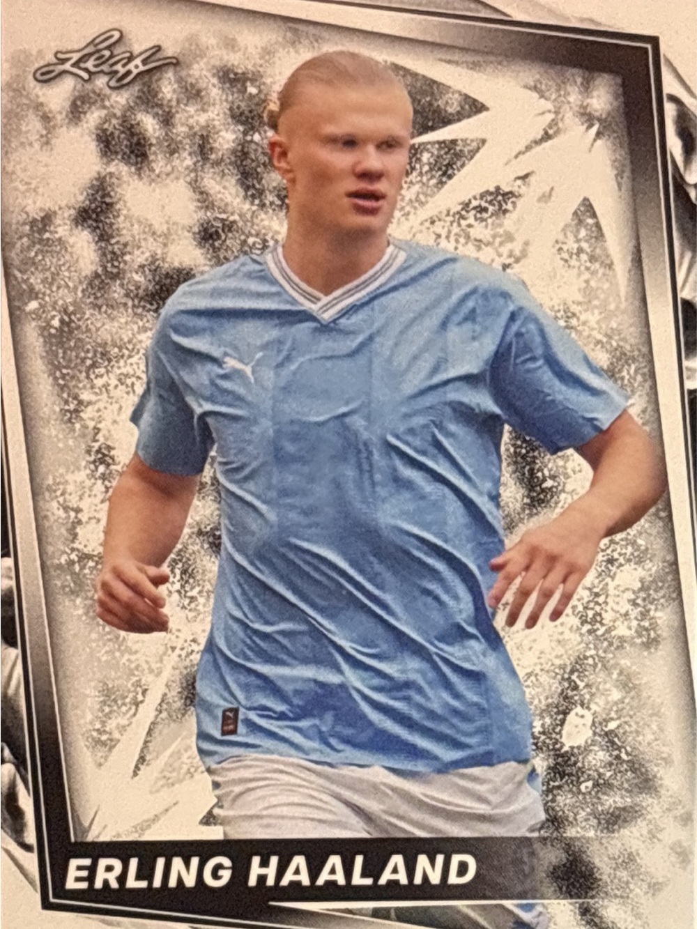 Leaf Erling Haaland Soccer Trading Card